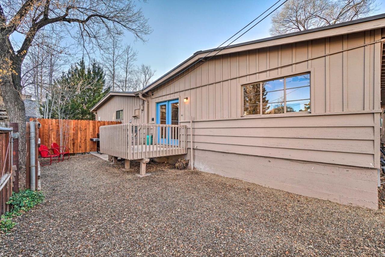Cozy Flagstaff Studio With Patio - Near Dtwn! Экстерьер фото